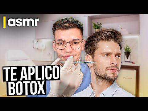 ASMR español para dormir roleplay doctor te aplica botox