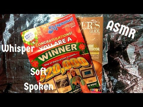 ASMR: I'm a Winner! || Browsing Through Shopping Catalogues