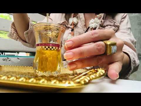 ASMR Refreshing Moroccan tea