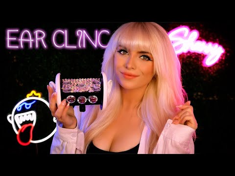 Cleaning Your Ears - Welcome To The Ear Clinic | Intensely Tingly ASMR (personal attention)