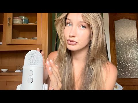 ASMR Hand Movements & Sounds 👀 mouth sounds