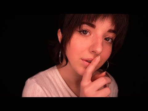 ASMR "Shh" "You're Okay" "I'm Right Here" (Face Touching/Positive Affirmations)