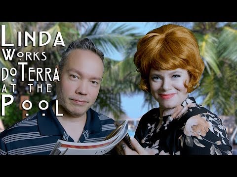 Linda Recruits for dōTERRA at the Pool (ASMR) (4K)
