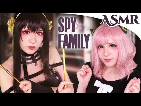 Cosplay ASMR - Yor & Anya Forger Roleplay ~ Threatened And Then Cared For - ASMR Neko