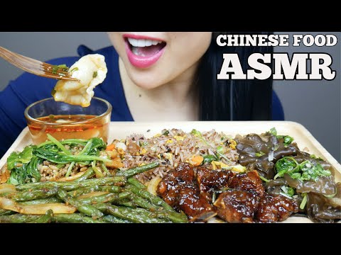 ASMR CHINESE FOOD (EATING SOUNDS) NO TALKING | SAS-ASMR