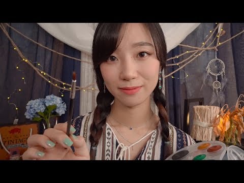 ASMR Getting You Ready for the Summer Festival💙