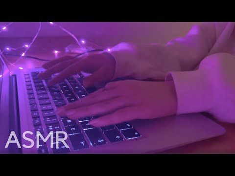 ASMR Typing On Keyboard (no talking)