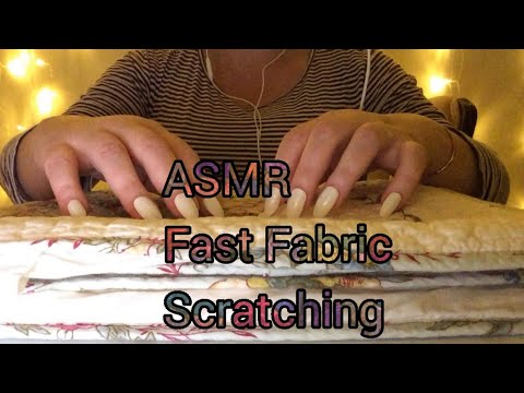 ASMR Fast Fabric Scratching