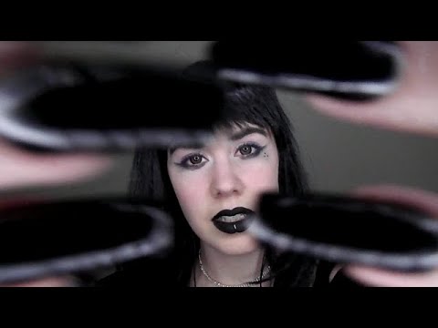ASMR Gothic Personal Attention (Face Touching, Plucking, Scratching)