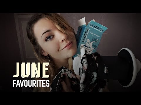 ASMR June Favourites | Fabric sounds, Tapping, Tea crinkles [Binaural]