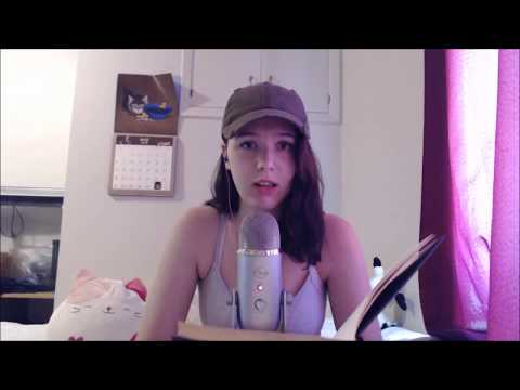 Reading my messed up dream book - ASMR