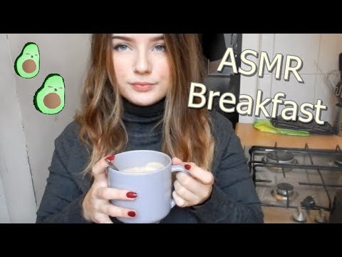 ASMR | My Avocado Toast Breakfast ☕ (voice-over whispering)