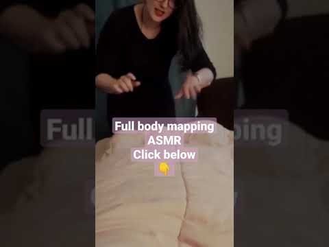 BODY MAPPING ASMR #SHORT ~ best hand movements