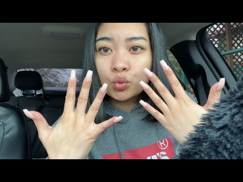 ASMR Nail Tapping, Mouth Sounds, and Chatting