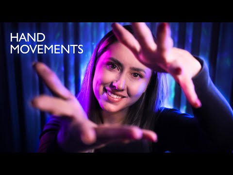 ASMR to SLEEP in 10 minutes 😴 hand movements and jellyfish, mouth sounds, roller coaster, wave...