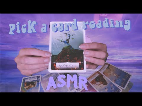 ASMR pick a card reading 🔮✨💫 3 piles, 3 spiritual messages curated just for you. 💜