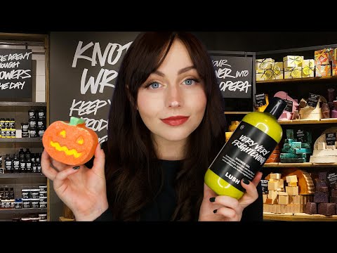 [ASMR] The Lush Store Roleplay - Fizzing Bath Bombs and Dicing Soap