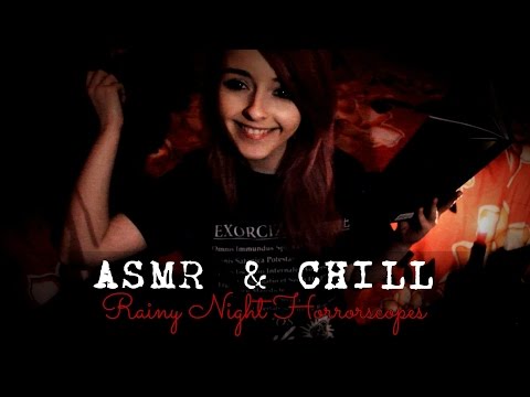 ASMR and CHILL :: Rainy Night Horrorscopes