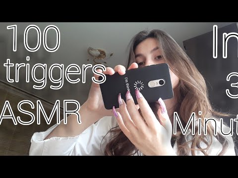 100 triggers ASMR in 3 minutes/