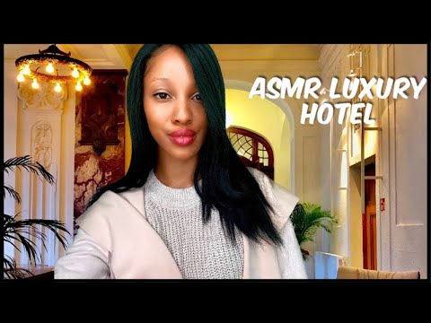 ASMR LUXURY HOTEL CHECK IN (Roleplay) ✨with TYPING SOUNDS | Whispers for EXTRA TINGLES |Headphones 🎧