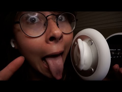 ASMR Earlicking... in a college dorm?
