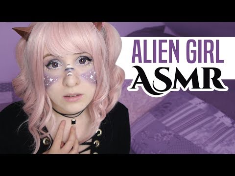 Cosplay ASMR - Date with Alien Girl Exchange Student Roleplay - ASMR Neko