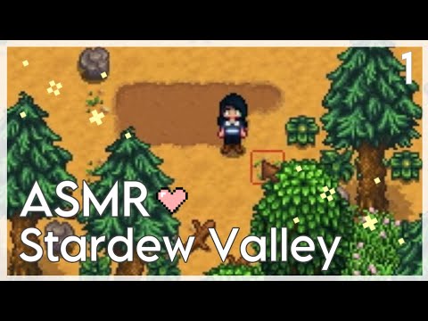 ASMR Stardew Valley ~ getting started with some up close whispers