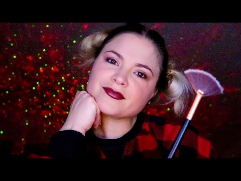 ASMR POV | Big Sister Brushes Your Face Until You Fall Asleep | Face Attention