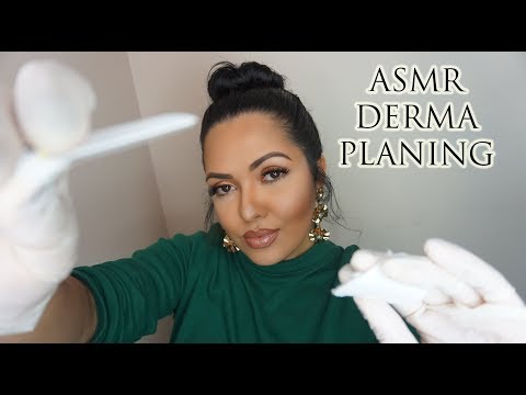 ASMR Roleplay Dermaplaning Face Touching Latex Gloves