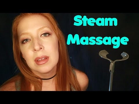 ASMR Steam Massage While You Are Sick