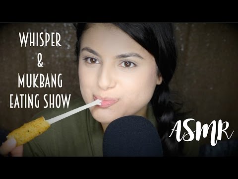 Whisper & Eating ASMR ~ Mozzarella Sticks & About Me!
