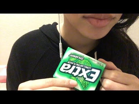 Asmr | Gum Chewing & Tapping |No Talking
