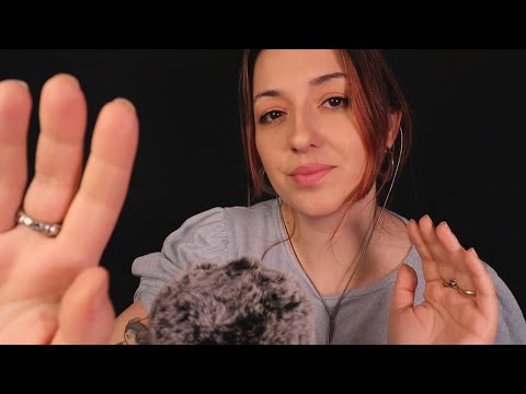 ASMR ✨ Clicky Whispering ✨ Face Touching ✨ Hand Movements for Stress Relief