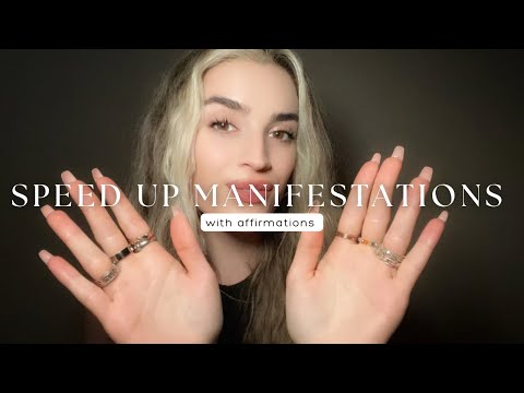 Reiki ASMR to Speed Up Manifestations With Affirmations - works fast!