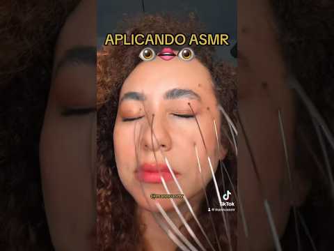 APLICANDO ASMR #asmr #asmrgatilhos #shortvideo