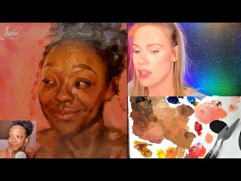 ASMR LIVESTREAM • Painting a CHYNAUNIQUE • kinda like Bob Ross (but by Isabel imagination 😁)