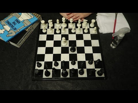 ASMR Chess board cleaning ⭐ Brush Sounds ⭐ Scratching Sounds⭐ Soft Spoken ⭐