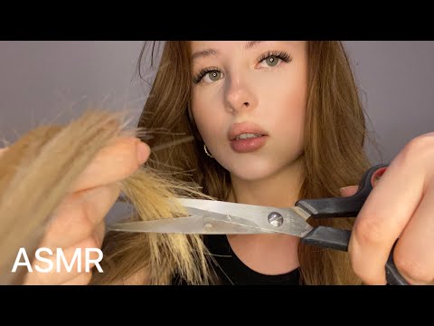 ASMR | Giving You A Much Needed Haircut And A Scalp Massage