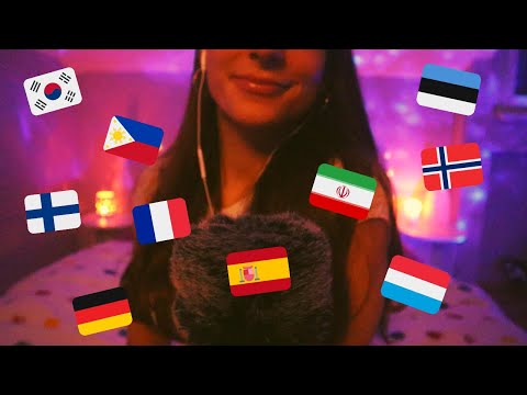 ASMR | Counting You to Sleep in 10 Different Languages