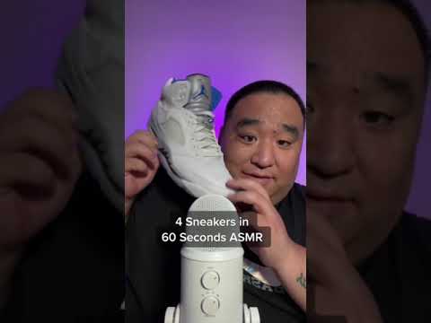 4 Sneakers in 60 Seconds! ⏰#shorts #asmr #sneakers #