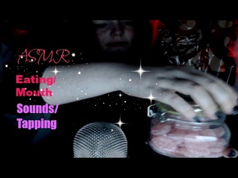 ASMR - Sweets Sounds (Eating, Mouth, Sounds, (Tapping&Crinkly)