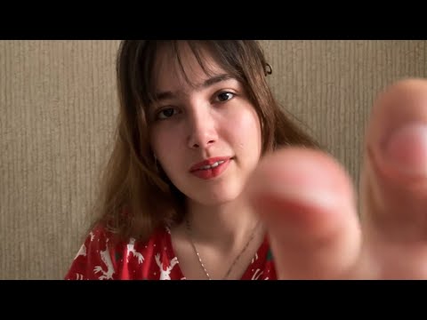 I Touch Your Face till you fall asleep / ASMR FACE ATTENTION