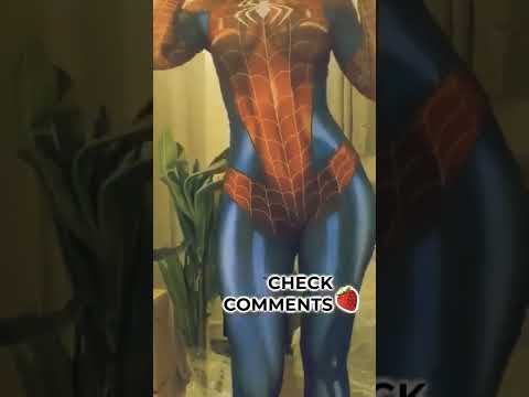 SpiderMan Girl #shorts #foryou #fyp #spiderman #spidermangirl #viral #funny #tiktok #trending