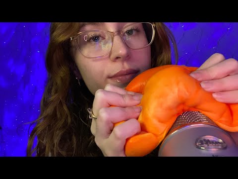 ASMR - Sticky Squishy On Mic | NO TALKING AFTER INTRO
