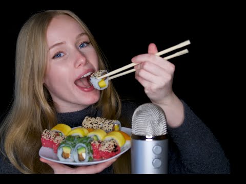ASMR| Super leckeres Sushi- Mukbang 🤤 |RelaxASMR