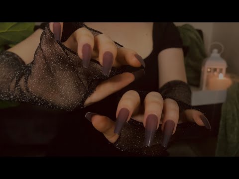 🎧 invisible triggers ✨ long nails scratching for asmr #3 (no talking)