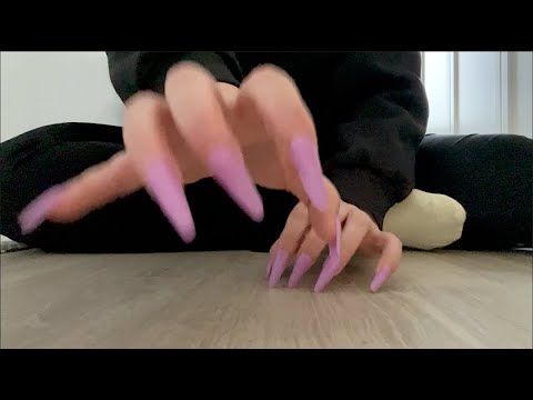 ASMR | Fast aggressive floor tapping scratching scurrying scampering