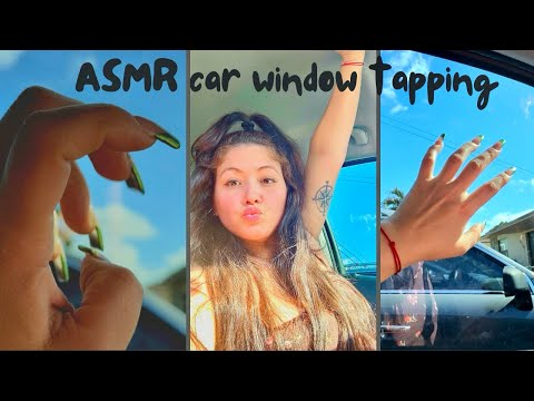 ASMR CAR WINDOW TAPPING @aramoonasmr1111 #asmrvideo #tingles #tapping #asmrrelaxing #asmr