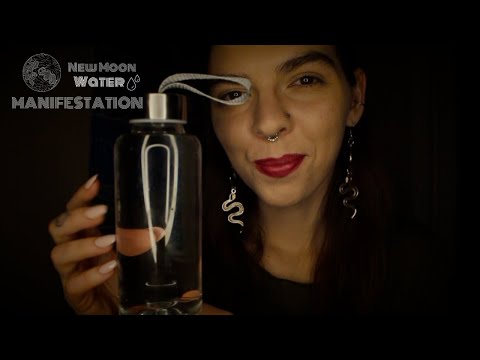 Using Water to Manifest💧 New Moon ASMR🌚🧿💫