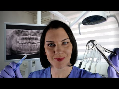 ASMR Wisdom Tooth Extraction (relaxing dental roleplay, close up personal attention)